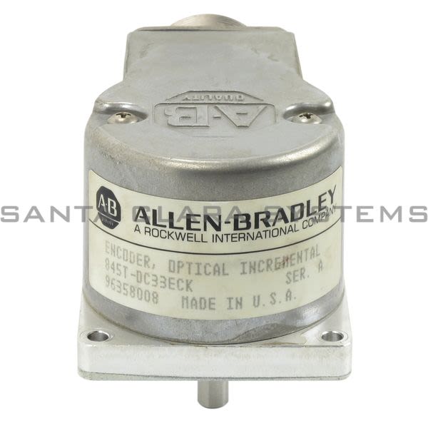 Allen Bradley 845T-DC33ECK Encoder Optical Incremental Product Image
