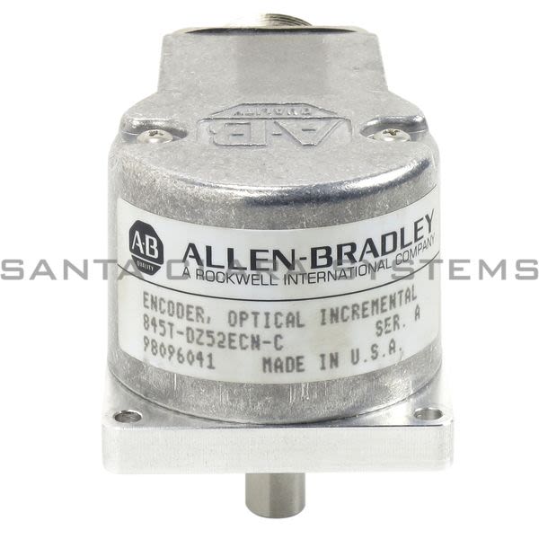 Allen Bradley 845T-DZ52ECN-C Encoder Optical Incremental | 845T-DZ52ECNC Product Image