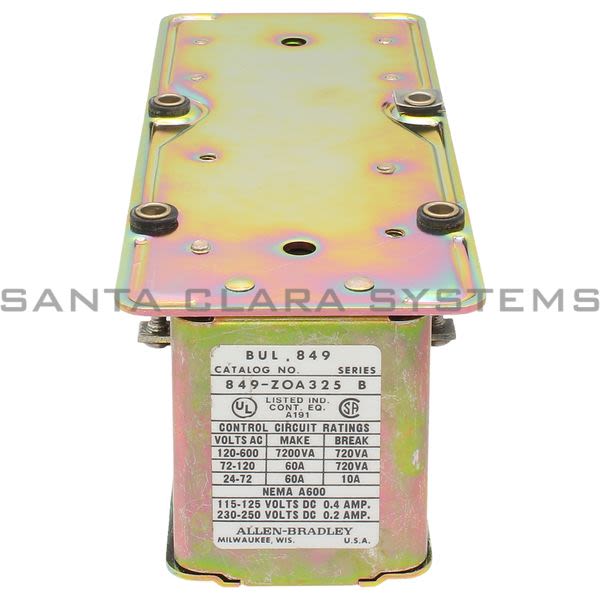 Allen Bradley 849-ZOA325 Pneumatic Timing Relay Product Image