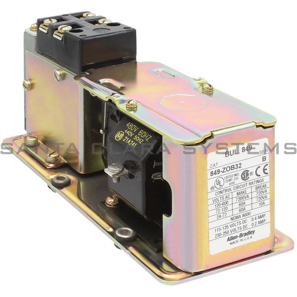 Allen Bradley 849-ZOB32 Pneumatic Timing Relay Product Image