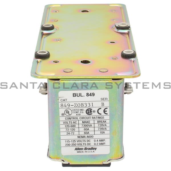Allen Bradley 849-ZOB331 Pneumatic Timer Product Image