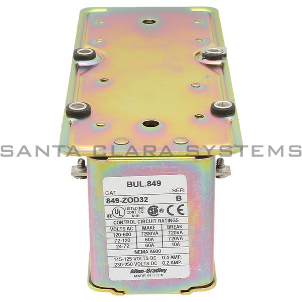 Allen Bradley 849-ZOD32 Pneumatic Timing Relay Product Image