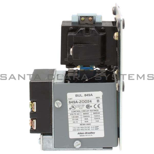 Allen Bradley 849A-ZOD24 Pneumatic Timing Relay Product Image