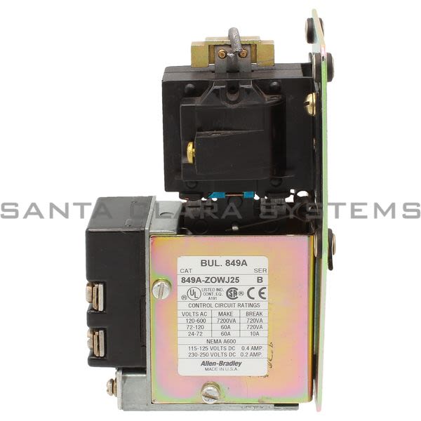 Allen Bradley 849A-ZOWJ25 Pneumatic Timer Product Image