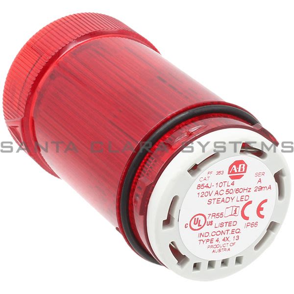 Allen Bradley 854J-10TL4 Stack Light Product Image