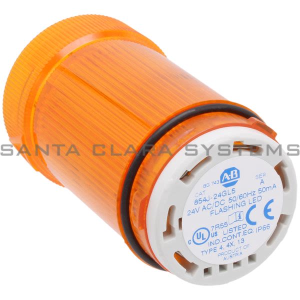 Allen Bradley 854J-24GL5 Stack Light Product Image