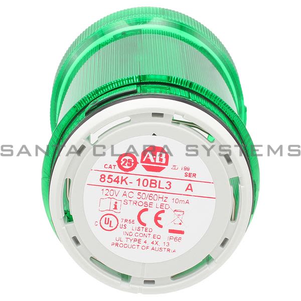 Allen Bradley 854K-10BL3 Stack Light Product Image