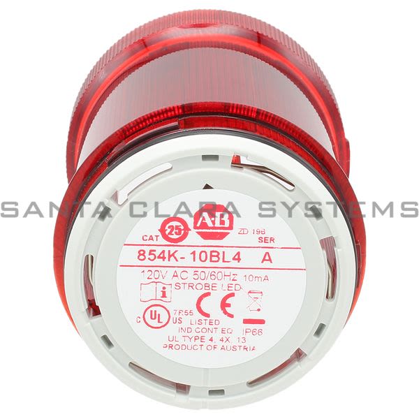 Allen Bradley 854K-10BL4 Stack Light Product Image