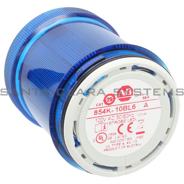 Allen Bradley 854K-10BL6 Light Module Product Image