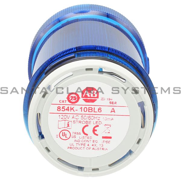 Allen Bradley 854K-10BL6 Light Module Product Image