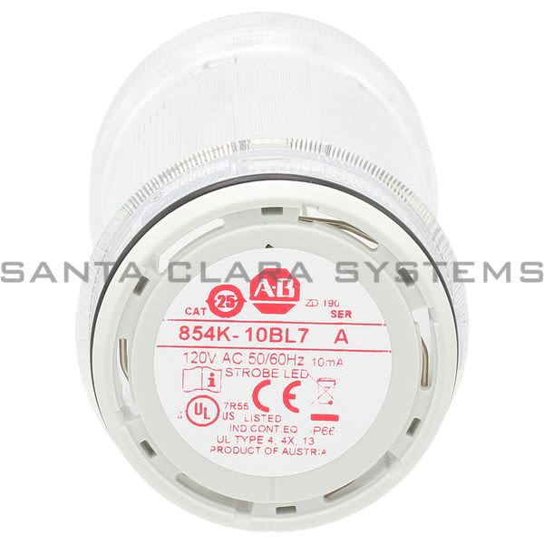 Allen Bradley 854K-10BL7 Light Module Product Image