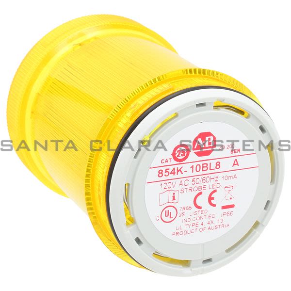 Allen Bradley 854K-10BL8 Light Module Product Image