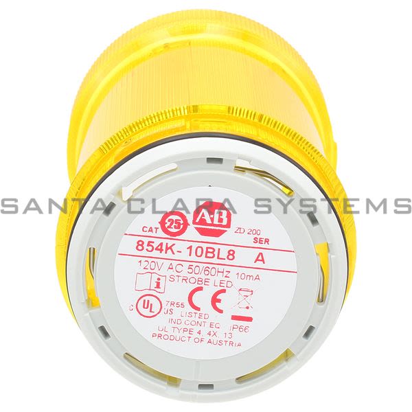 Allen Bradley 854K-10BL8 Light Module Product Image