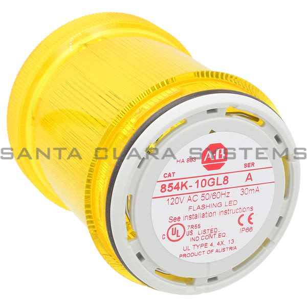 Allen Bradley 854K-10GL8 Light Module Product Image