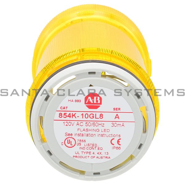 Allen Bradley 854K-10GL8 Light Module Product Image
