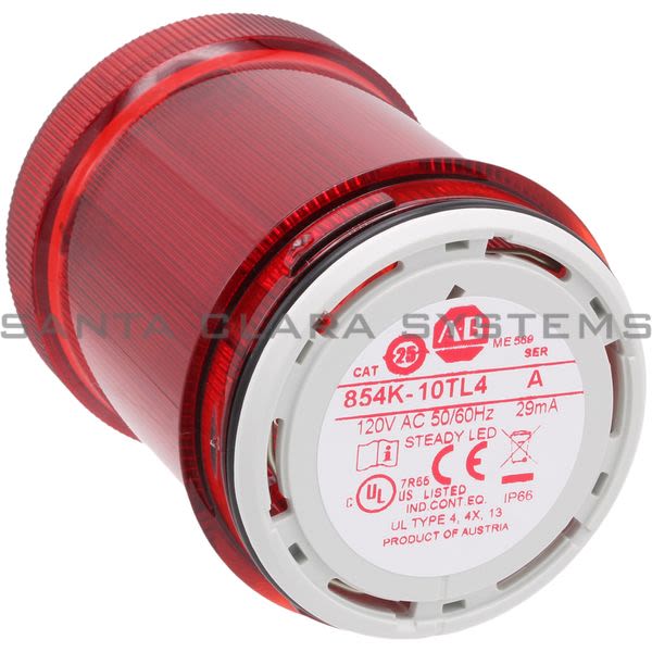 Allen Bradley 854K-10TL4 Stack Light Product Image