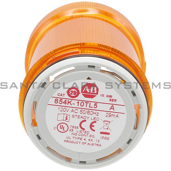 Allen Bradley 854K-10TL5 Stack Light Product Image