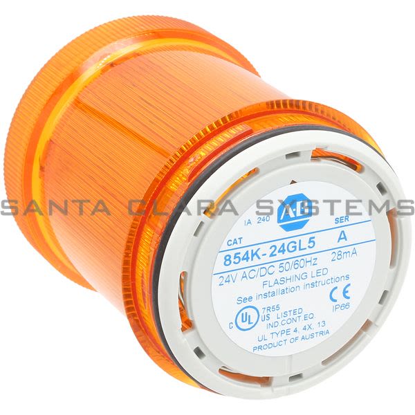 Allen Bradley 854K-24GL5 Stack Light Product Image