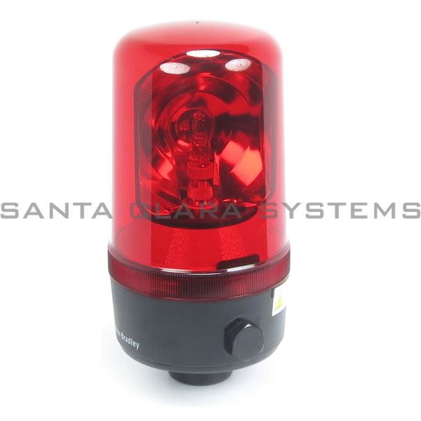 Allen Bradley 855BM-N10RH4 Rotating Beacon | Red Halogen Product Image