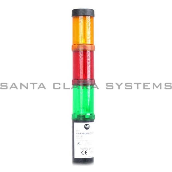 Allen Bradley 855D-P10SC20B24Y3Y4Y5 Compact Tower Light Stack Assembly Product Image