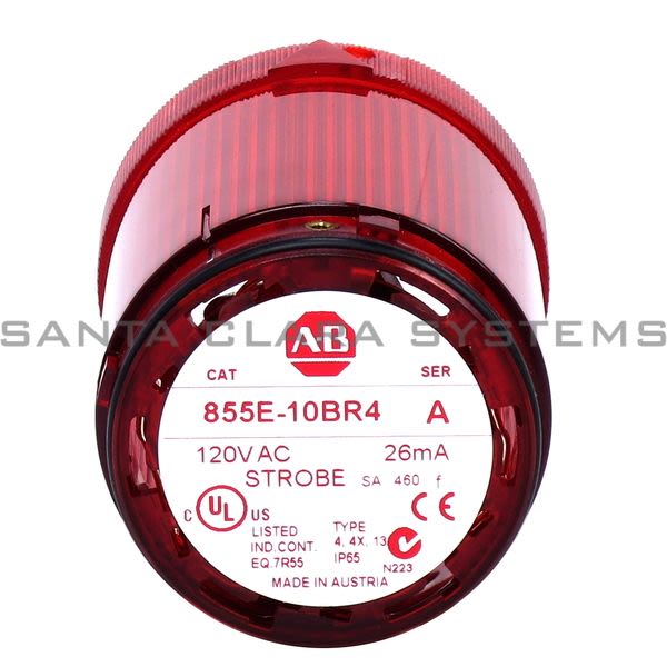 Allen Bradley 855E-10BR4 Control Tower Stack Light| Red Product Image