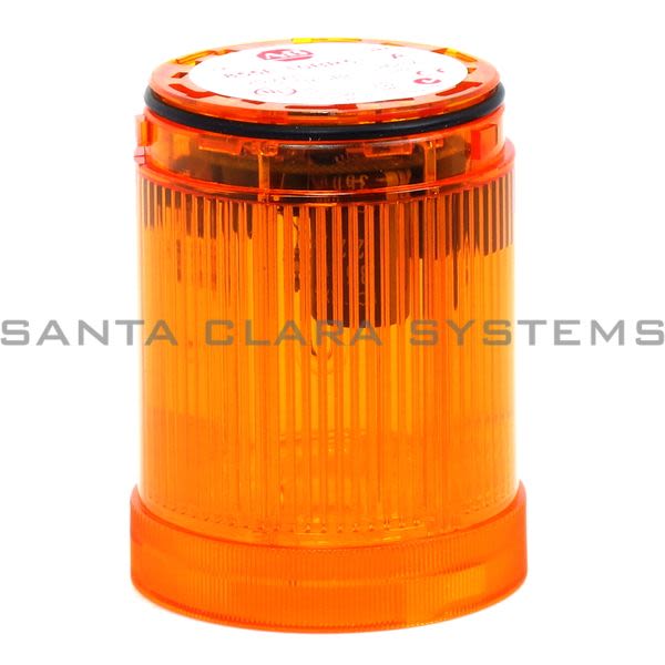 Allen Bradley 855E-10BR5 Control Tower Stack Light | Amber Strobe Product Image