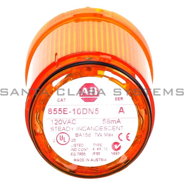Allen Bradley 855E-10DN5 Steady Incandescent Product Image