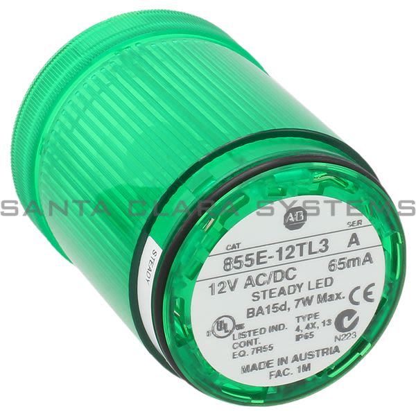 Allen Bradley 855E-12TL3 Control Tower Stack Light Product Image