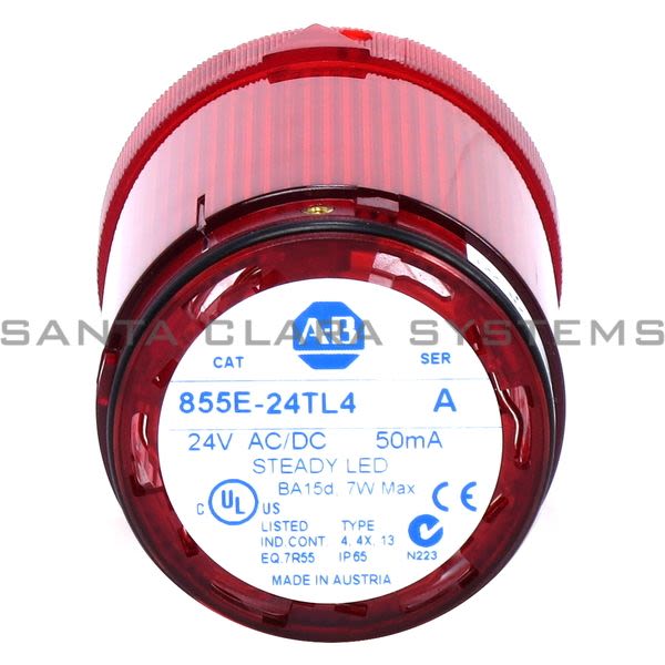 Allen Bradley 855E-24TL4 Control Tower Stack Light Product Image