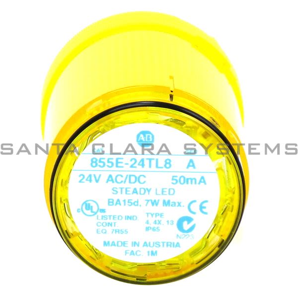 Allen Bradley 855E-24TL8 Control Tower Stack Light Product Image