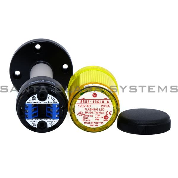 Allen Bradley 855EP-B10L8 Tower Light Stack Assembly Product Image