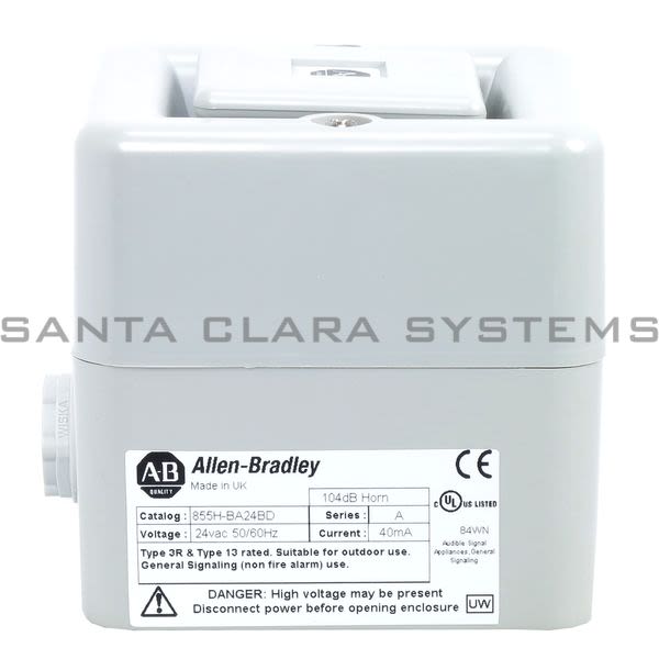 Allen Bradley 855H-BA24BD Industrial Horn Product Image