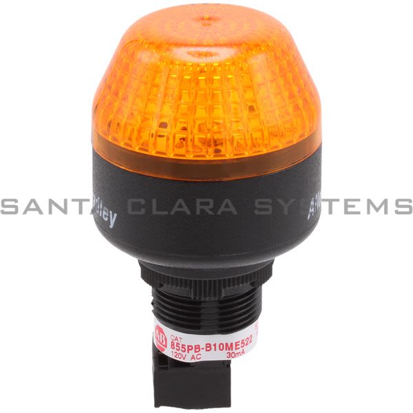 Allen Bradley 855PB-B10ME522 LED Lamp | Selectable Steady or Flashing LED Product Image