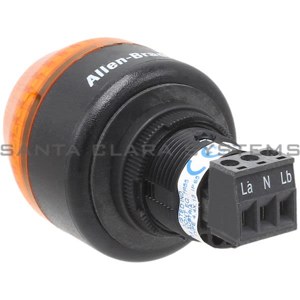 Allen Bradley 855PB-B24ME522 Sounder With LED | Amber Product Image