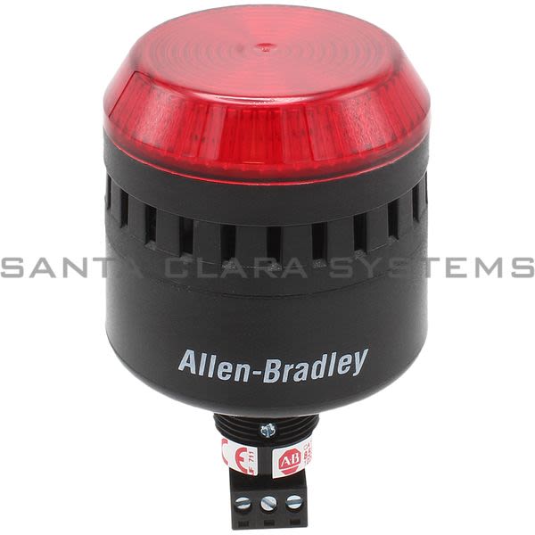 Allen Bradley 855PC-B10LE422 Sounder W/ LED 120V AC Red TYPE4,4X,13 IP65 Product Image