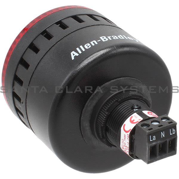 Allen Bradley 855PC-B10LE422 Sounder W/ LED 120V AC Red TYPE4,4X,13 IP65 Product Image