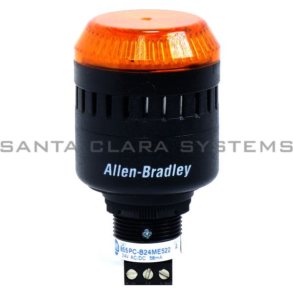 Allen Bradley 855PC-B24ME522 Amber Sounder With LED Product Image