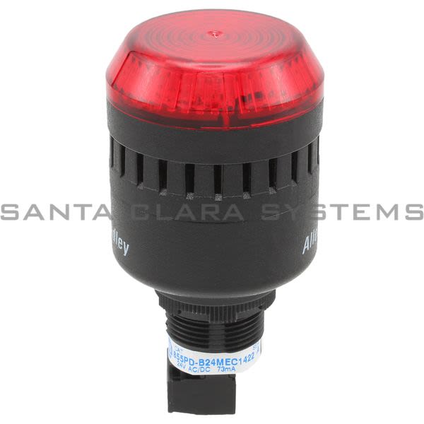 Allen Bradley 855PD-B24MEC1422 Combination Sounder | 855PD Panel Mount Dual Circuit Alarm Product Image