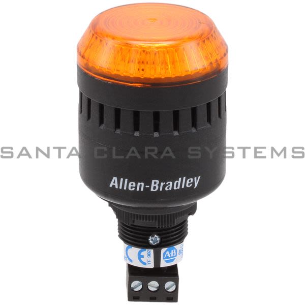 Allen Bradley 855PD-B24MEC1522 Panel Mount Circuit Alarm | Sounder Amber Lens Product Image