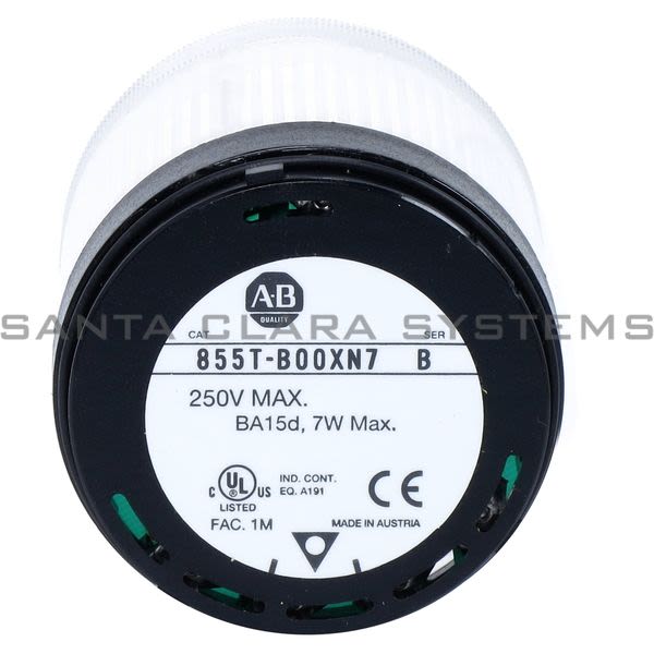Allen Bradley 855T-B00XN7 Control Tower Stack Light Product Image