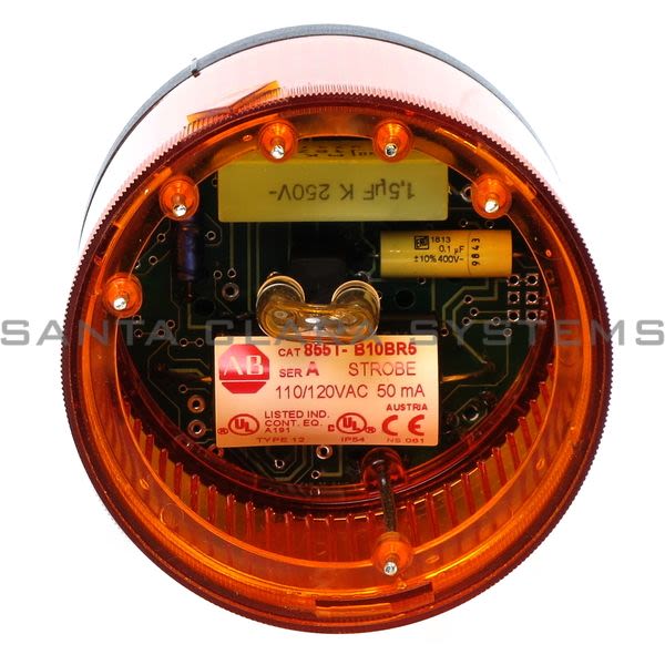 Allen Bradley 855T-B10BR5 Control Tower Stack Light Product Image