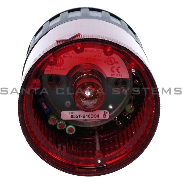 Allen Bradley 855T-B10DC4 Control Tower Stack Light Product Image