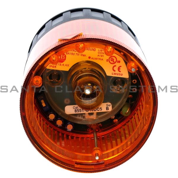 Allen Bradley 855T-B10DC5 Steady/Sound Amber 120V Product Image