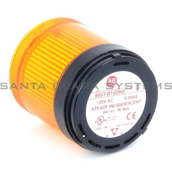 Allen Bradley 855T-B10DN5 Control Tower Stack Light Product Image