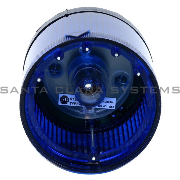 Allen Bradley 855T-B10DN6 Control Tower Stack Light | Blue Steady Product Image