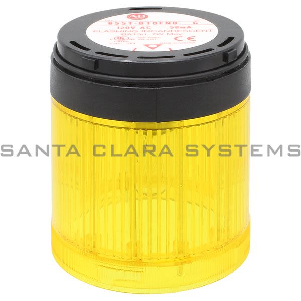 Allen Bradley 855T-B10FN8 Control Tower Stack Light Product Image