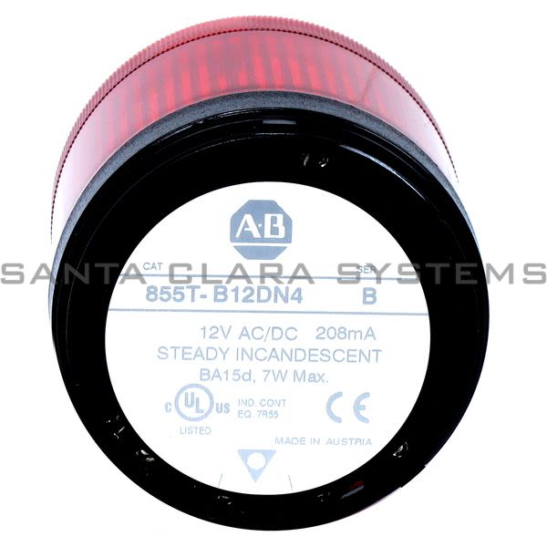 Allen Bradley 855T-B12DN4 Control Tower Stack Light Product Image