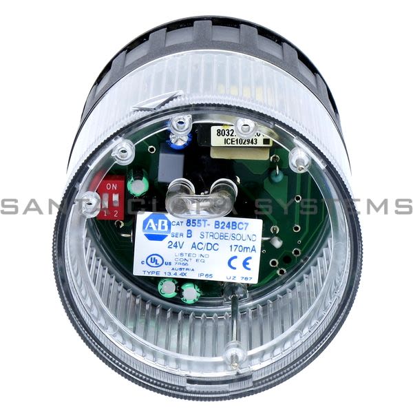 Allen Bradley 855T-B24BC7 Control Tower Stack Light Product Image