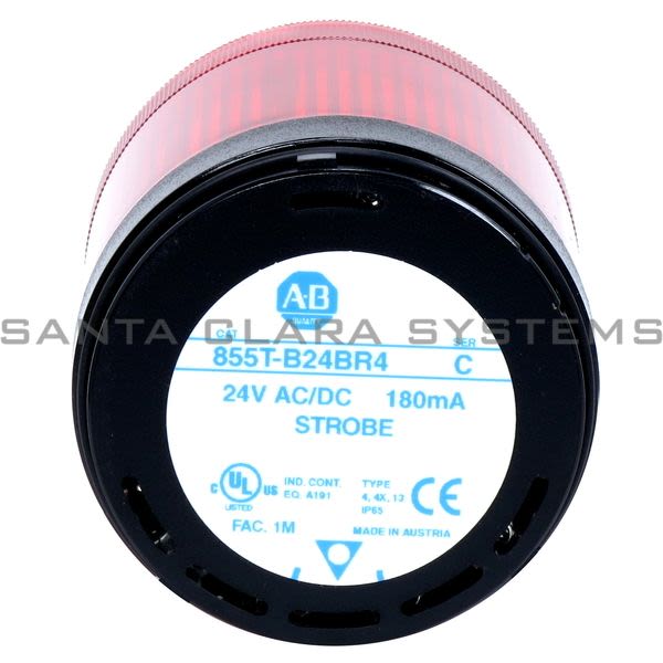 Allen Bradley 855T-B24BR4  Strobe Stack Red Product Image