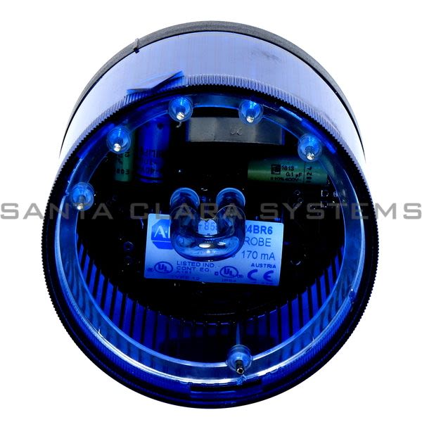Allen Bradley 855T-B24BR6 Strobe Stack Light Blue Product Image